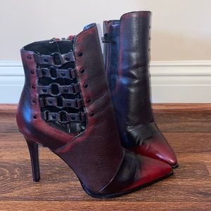 Luxury Rebel Leather Booties